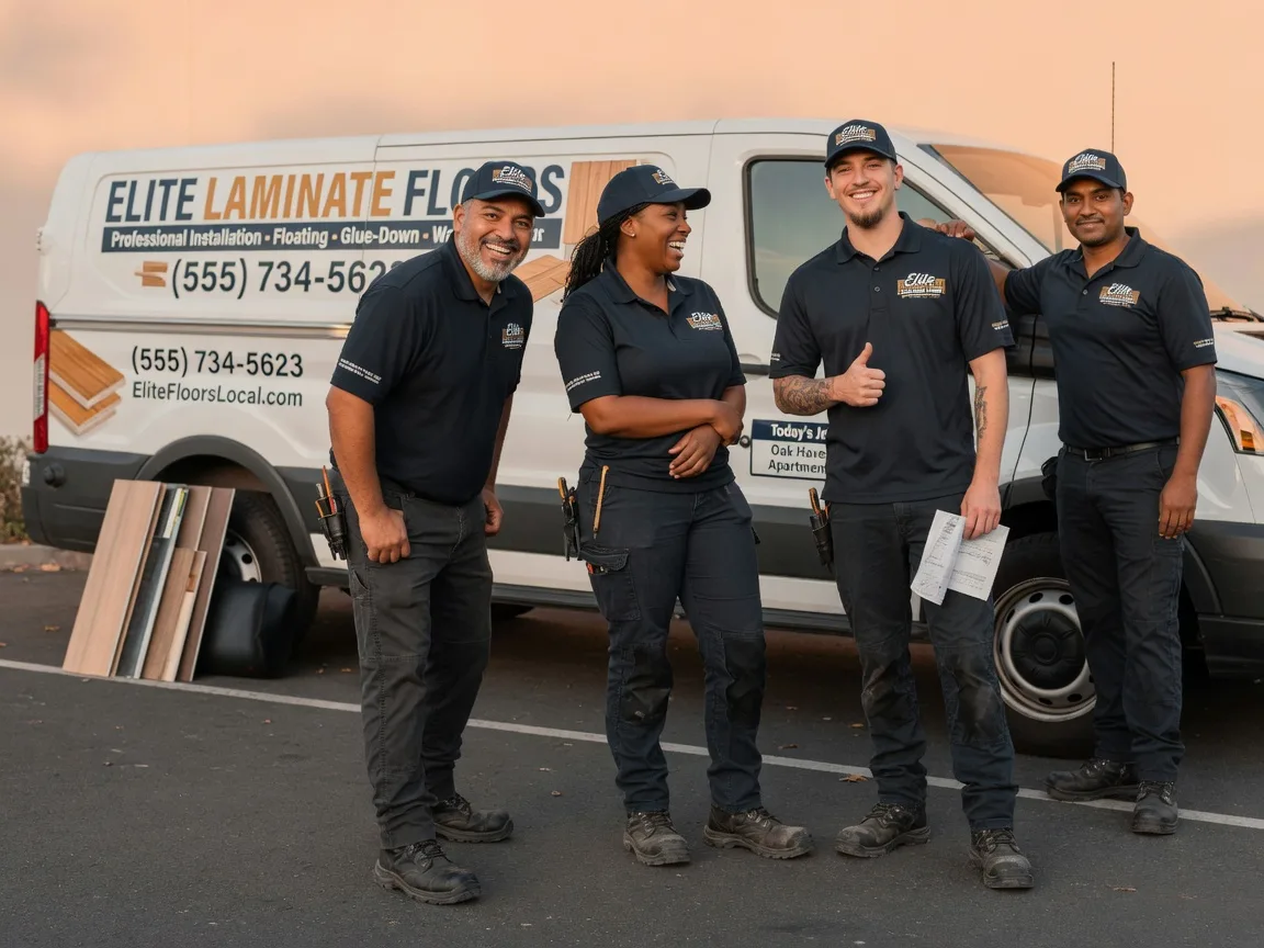 Laminate flooring installation company in Lamoure, ND